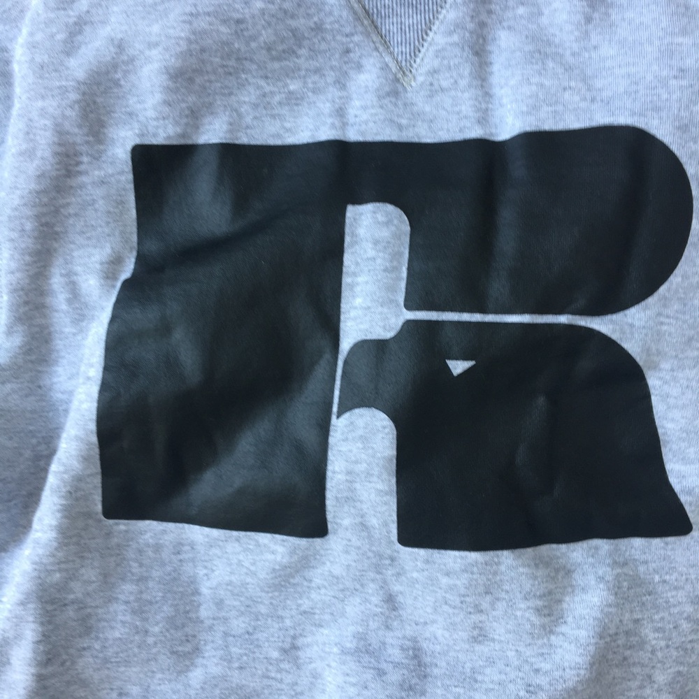 Women’s Russell CROPPED TURTLENECK SWEATSHIRT!